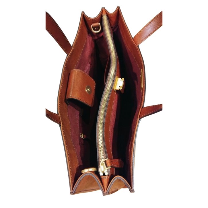 the bridge Businesstasche Damen marrone